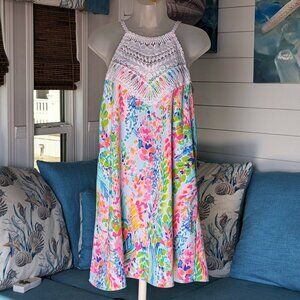 EUC Lilly Pulitzer Pearl in Catch The Wave Size 6